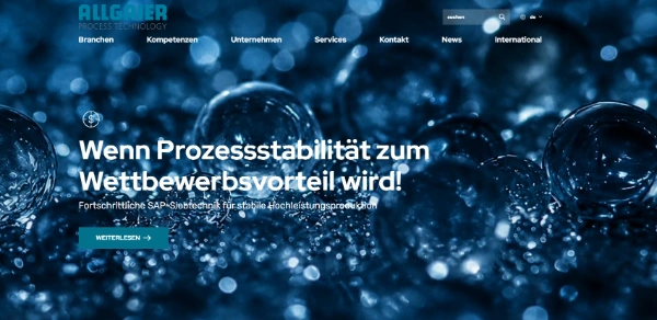 Allgaier Process Technology Capture