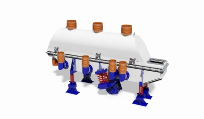 General Kinematics Vibratory Fluid Bed Dryer